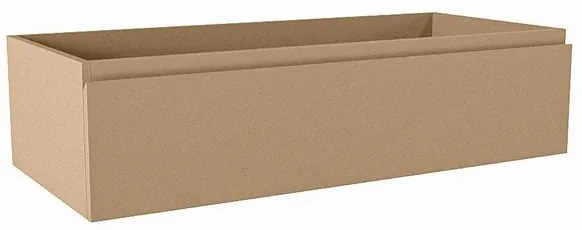 Mondiaz FOGE wastafelonderkast - 100x45x25cm - 1 lade - uitsparing links - softclose - Oro M44103Oro