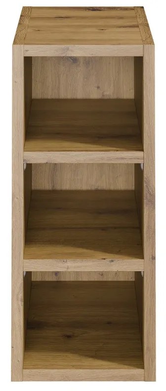 Comad Artisan half hoge open kast 20x57 eiken