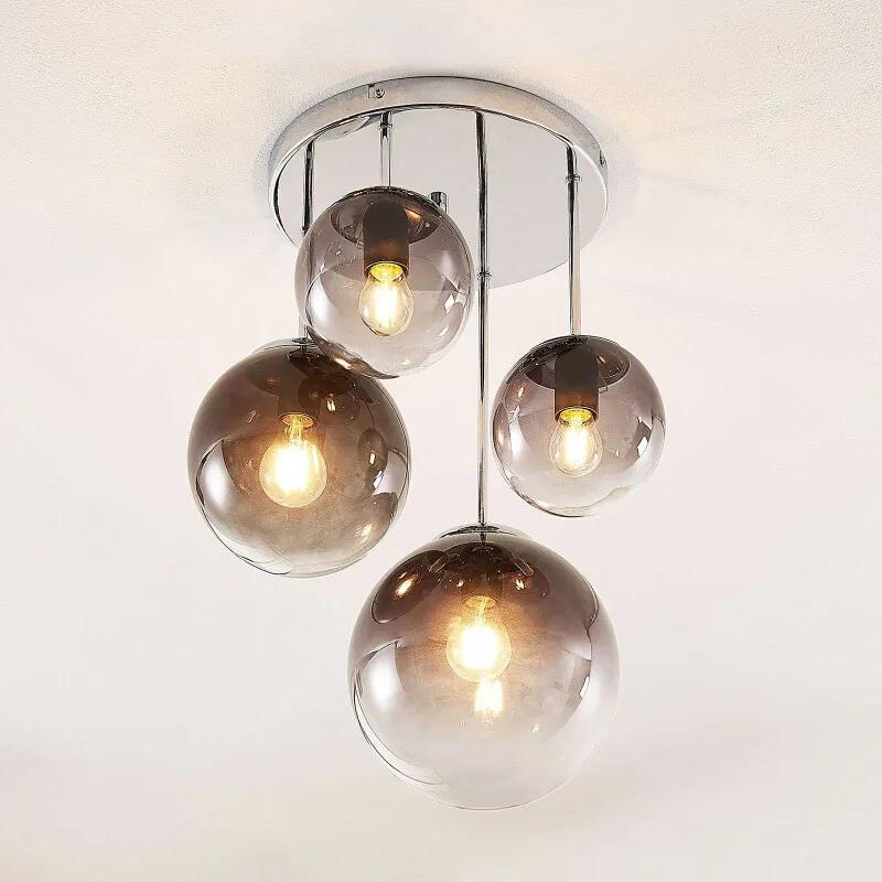 Robyn glas-plafondlamp, 4-lamps