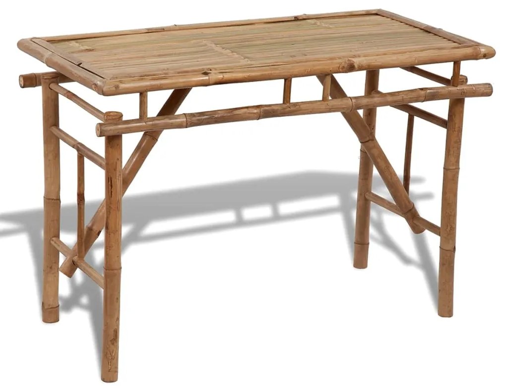 vidaXL Tuintafel inklapbaar 120x50x77 cm bamboe