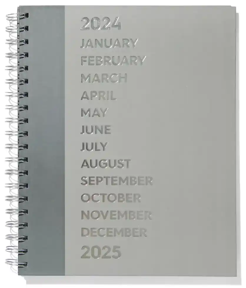 agenda de bureau 2024 avec spirale 26x21 - HEMA