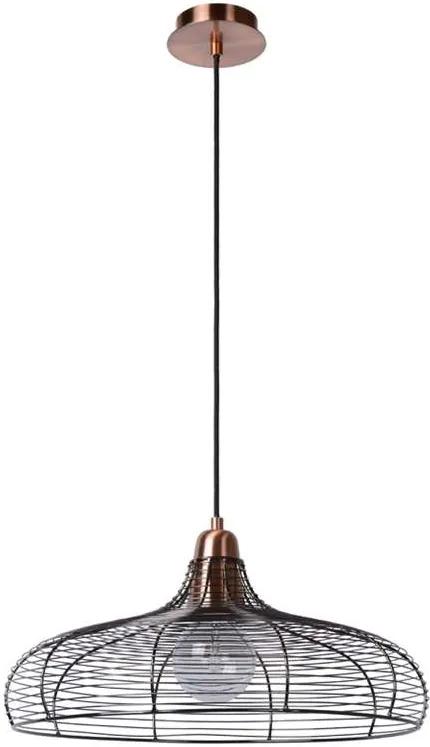 Lucide hanglamp Moino - Ø45 cm - koper - Leen Bakker