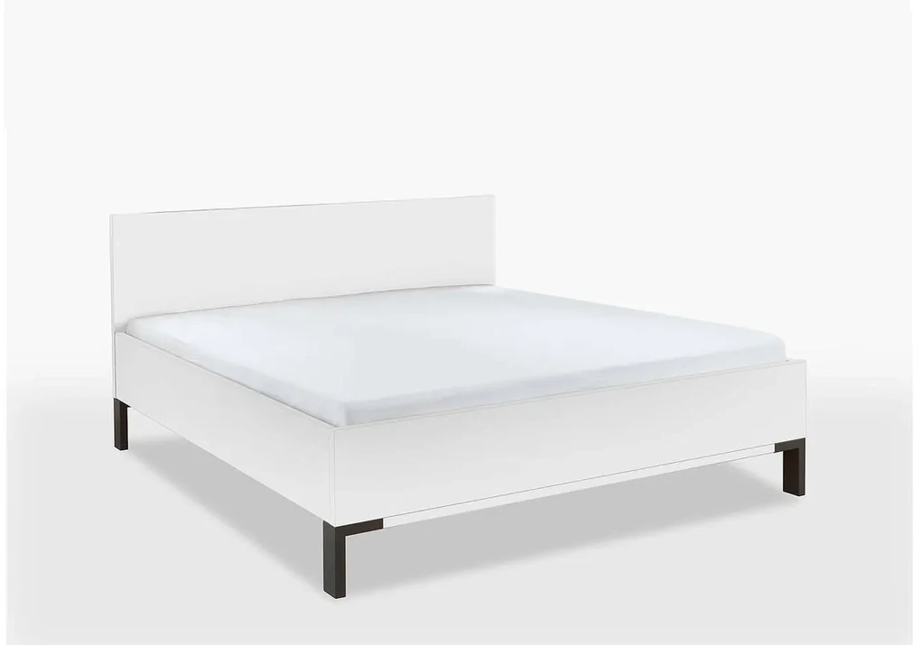 Goossens Bedframe Hertog, 140 x 200 cm hoog hoofdbord 97 cm