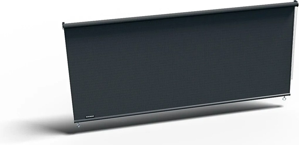 Platinum rolgordijn Coolfit - rechthoekig - 240 op 198 cm - antraciet