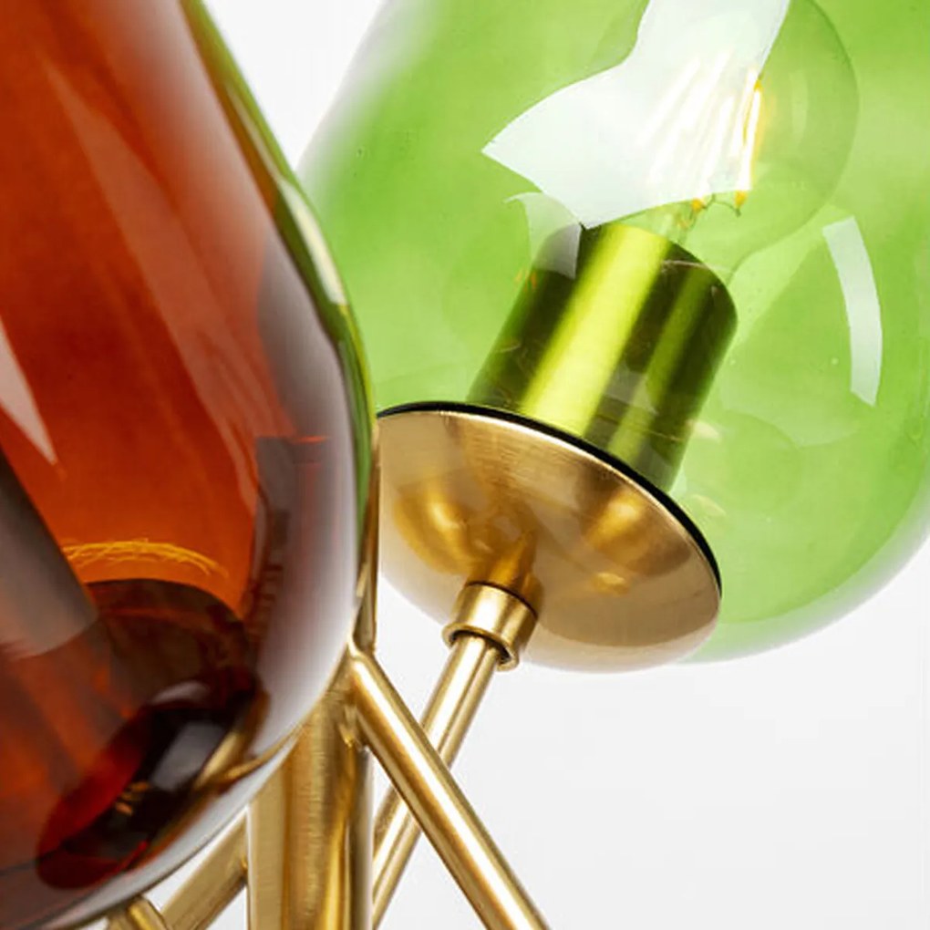 Design Vloerlampen Gekleurd Glas
