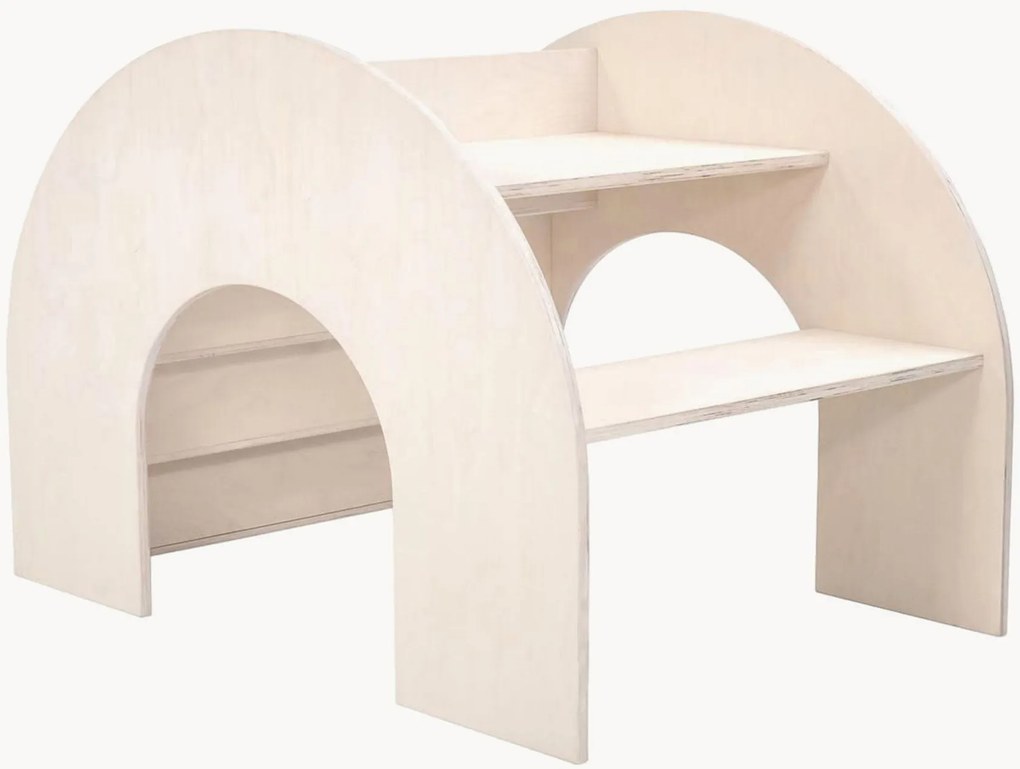 Montessori boekenplank Kumpu van berkenhout