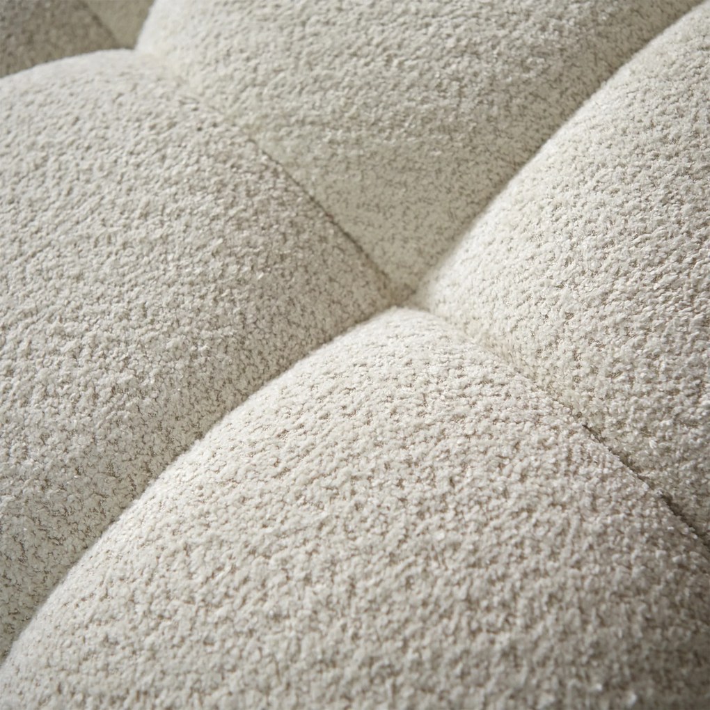 Design Bank Creme Hoek Rechts