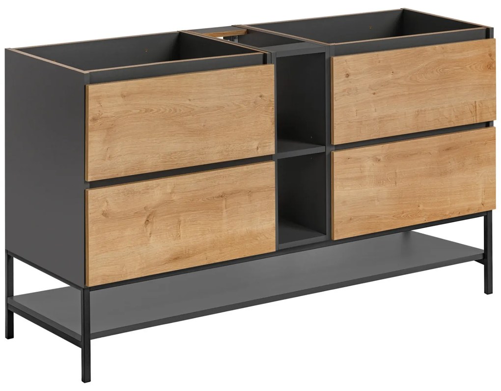 Comad Monako 810 FSC open onderkast 20x44x57cm grijs