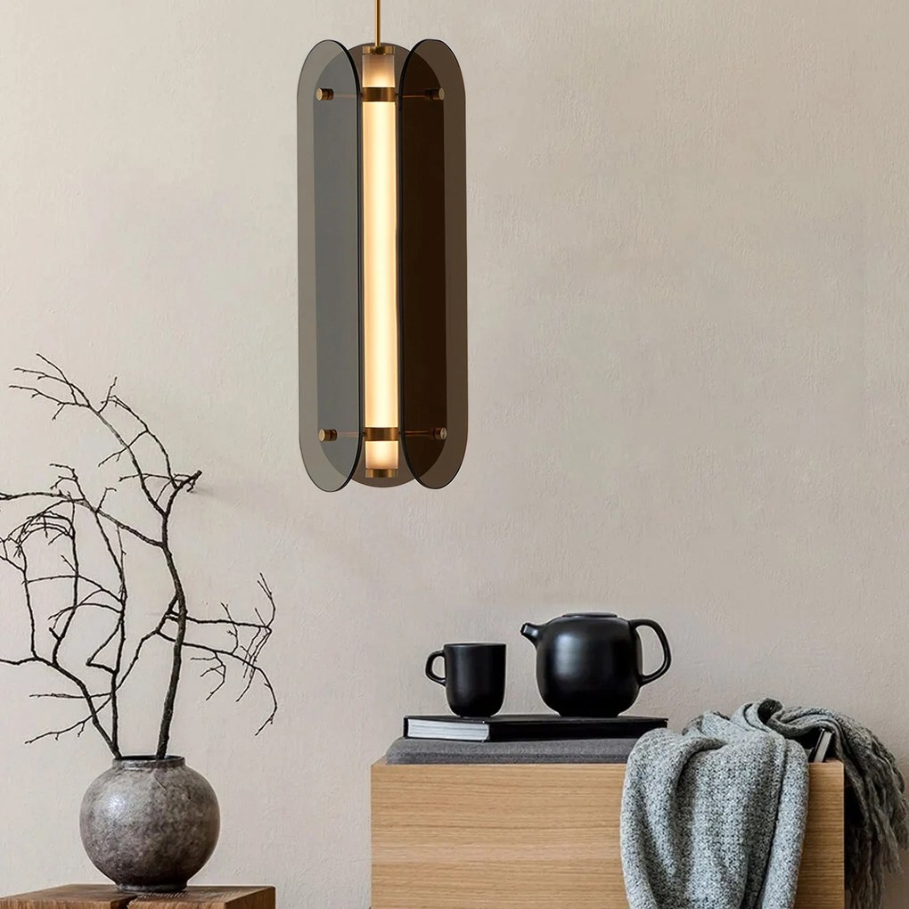 Hanglamp balck APP1676-CP Long