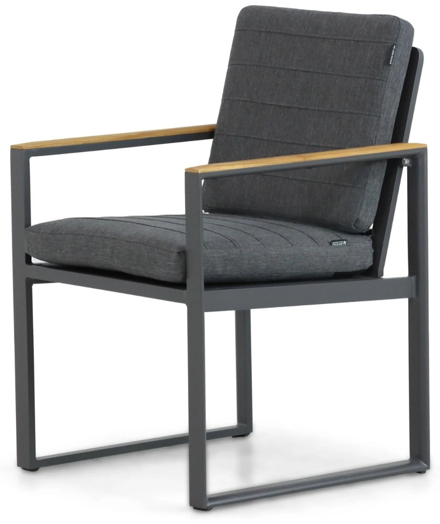 Tuinstoel Aluminium Grijs-antraciet Lifestyle Garden Furniture Faro