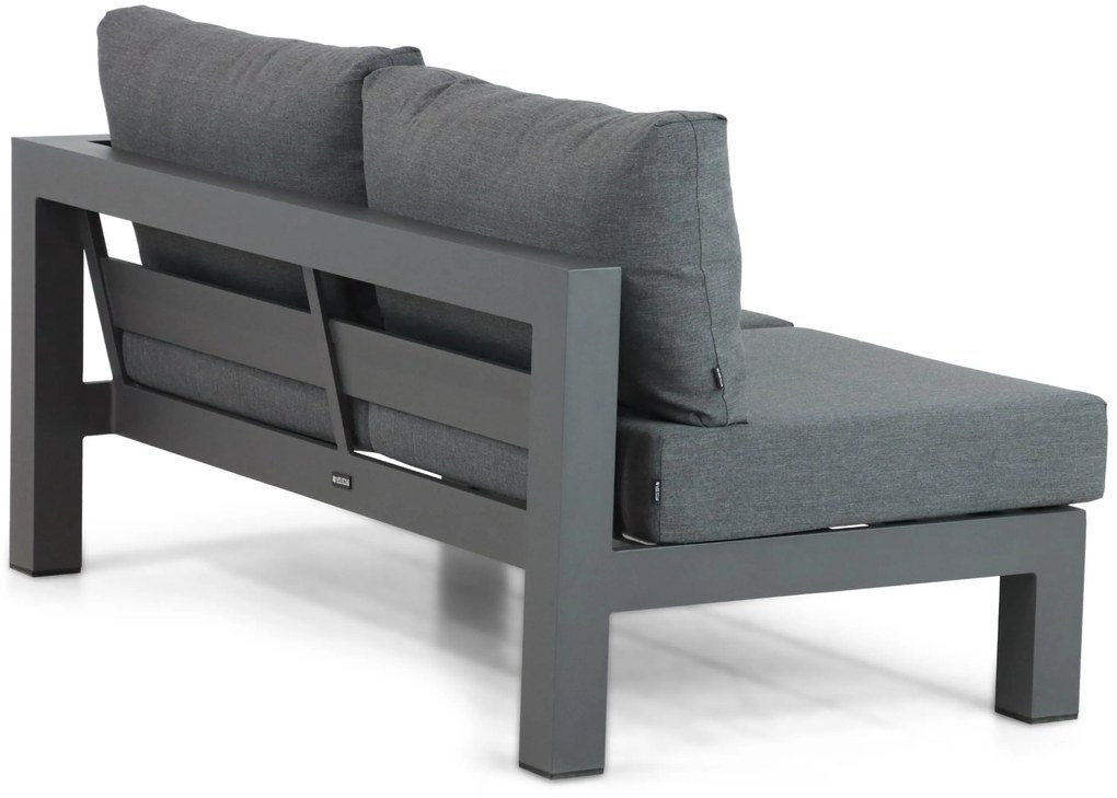 Hoek loungeset 5 personen Aluminium Grijs  Lifestyle Garden Furniture Luca