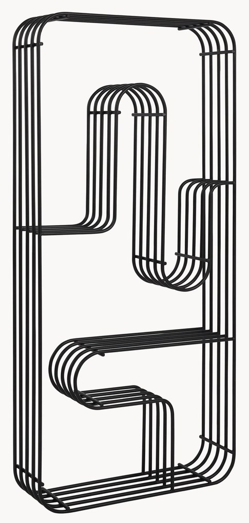 Metalen wandplank Curva