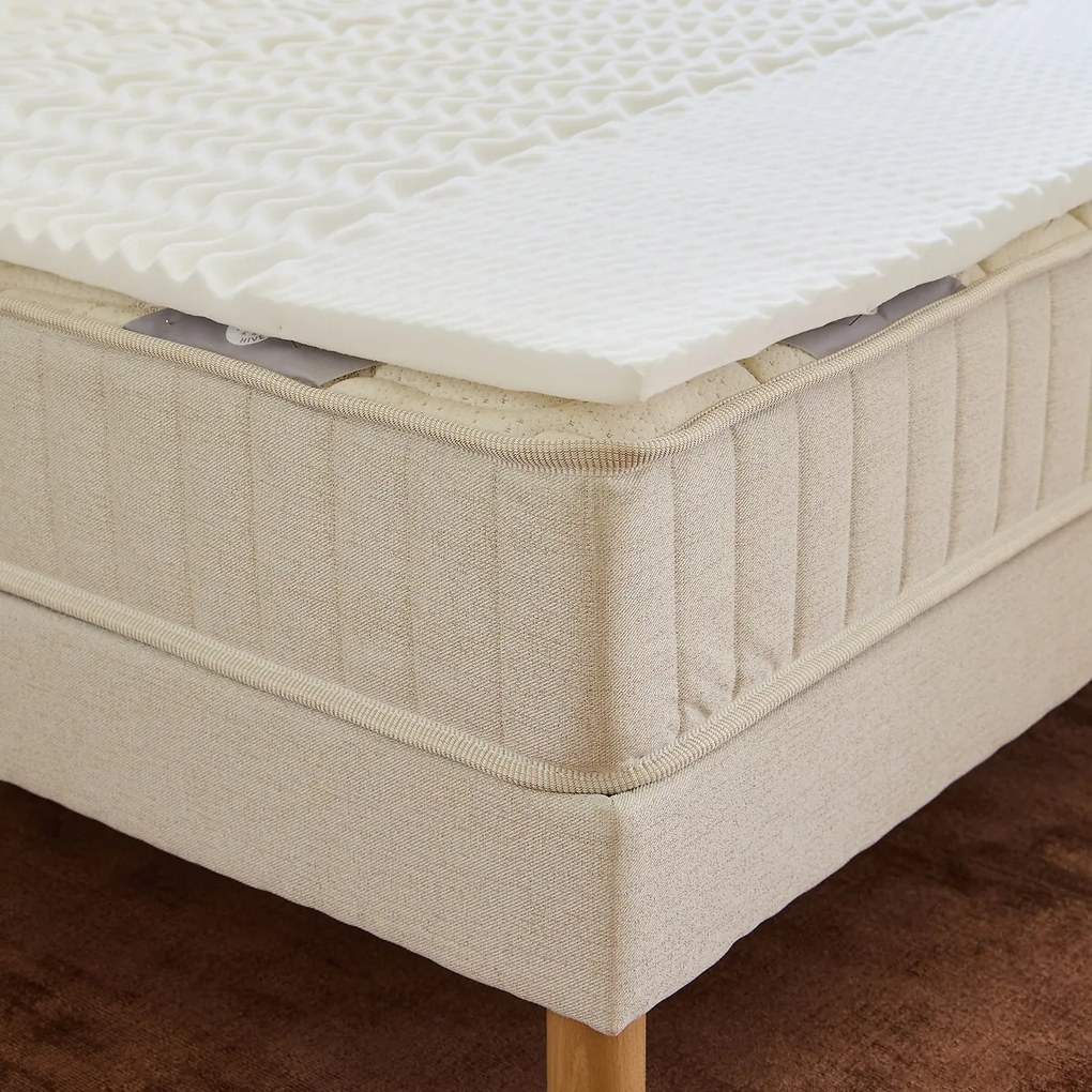 Topdekmatras in mousse 5 zones 3,5 cm