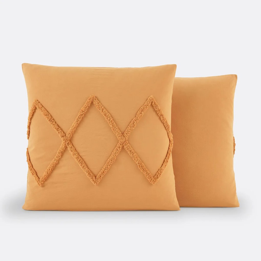 Kussensloop in katoen, Assa oker