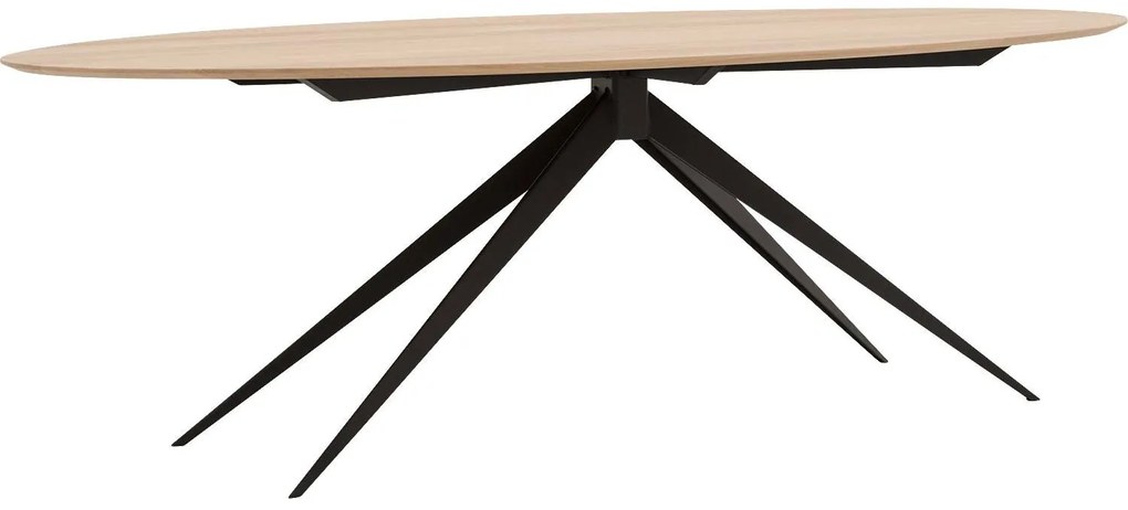 Goossens Excellent Eettafel Uniek, Ovaal 240 x 120 cm