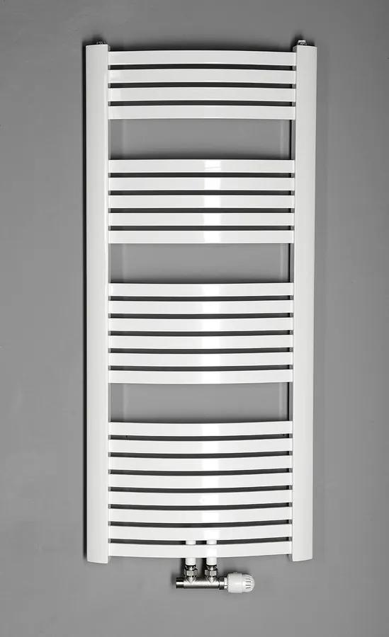 Aqualine Sting handdoek badkamer radiator 65x124cm wit 679Watt