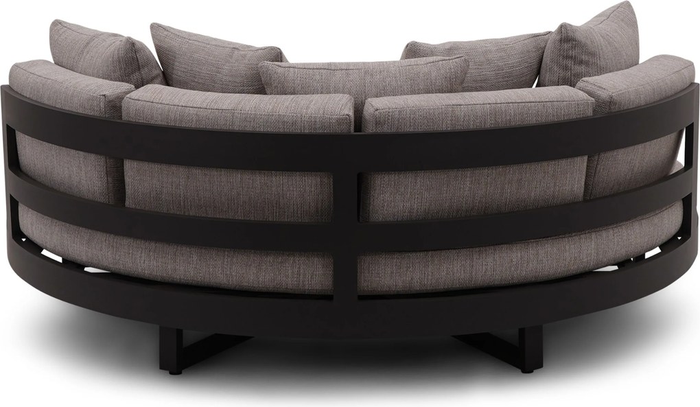 Santika Furniture Santika Lakeview Daybed Antraciet Aluminium Taupe