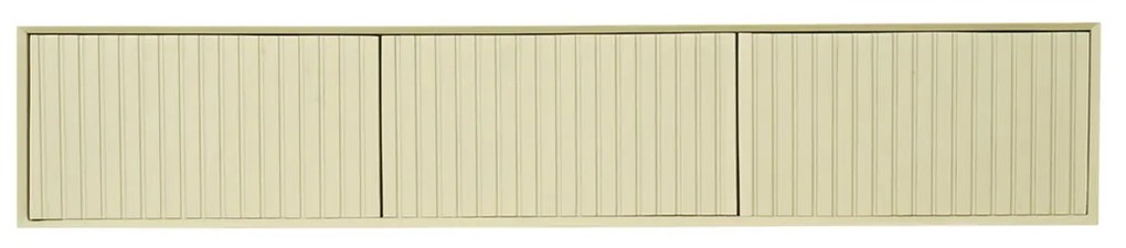 Starfurn Madison Sand Beige Tv-meubel Hangend Ribbels 160 Cm - 160x35x30cm.