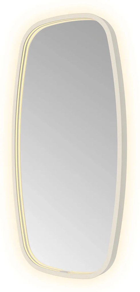 Hotbath &More Contour spiegel deens ovaal 40x80cm RVS