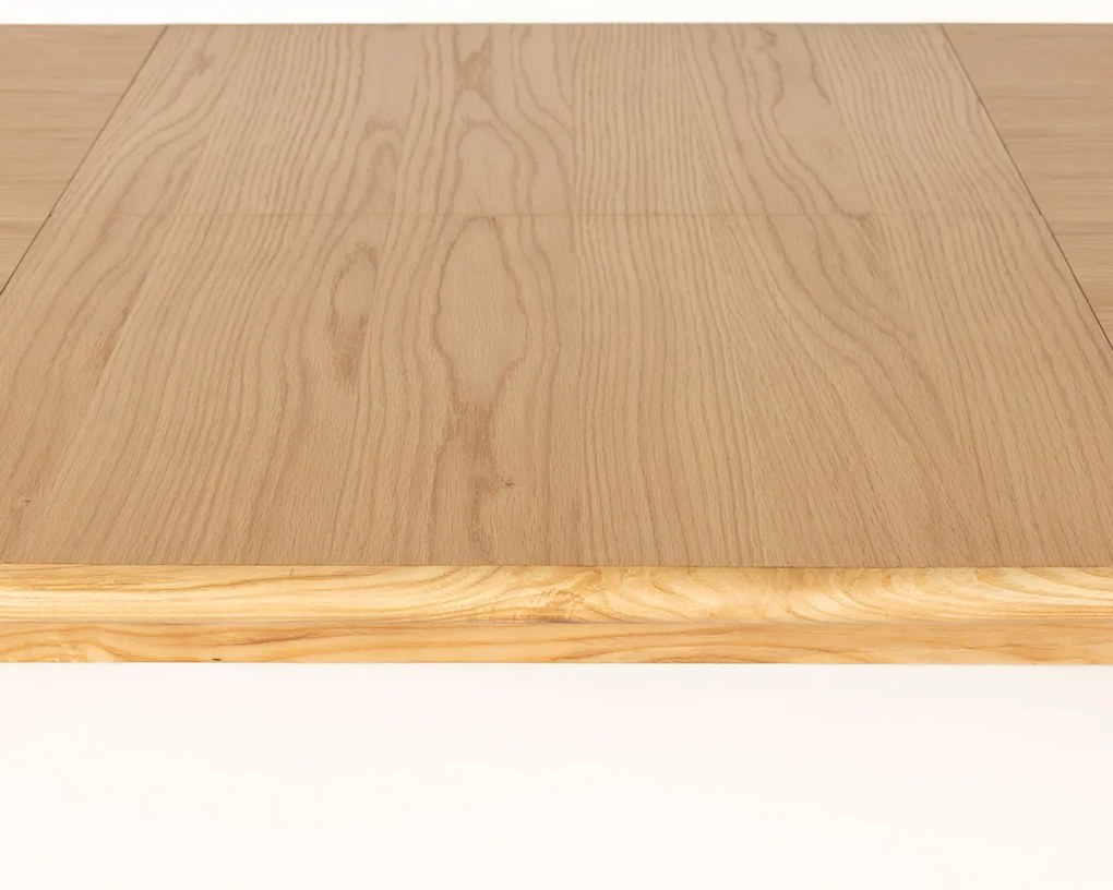Zuiver Twist Oval Oak Uitschuifbare Eettafel Eiken 185-240 Cm - 90 X 185cm.