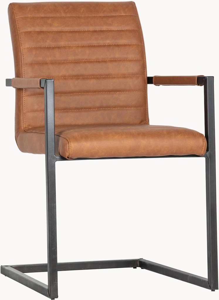 Gestoffeerde stoelen Bas, 2 stuks