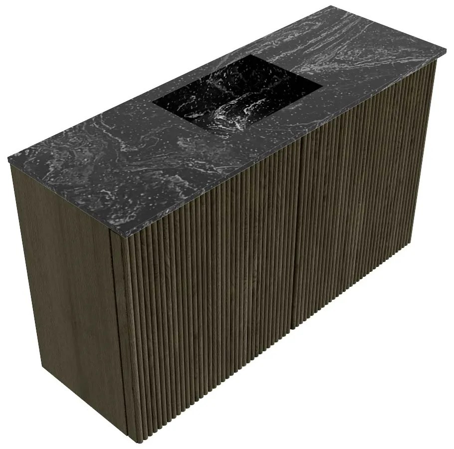 Mondiaz Joya DLux 70cm toiletmeubel shadow met wastafel faye midden zonder kraangat lava