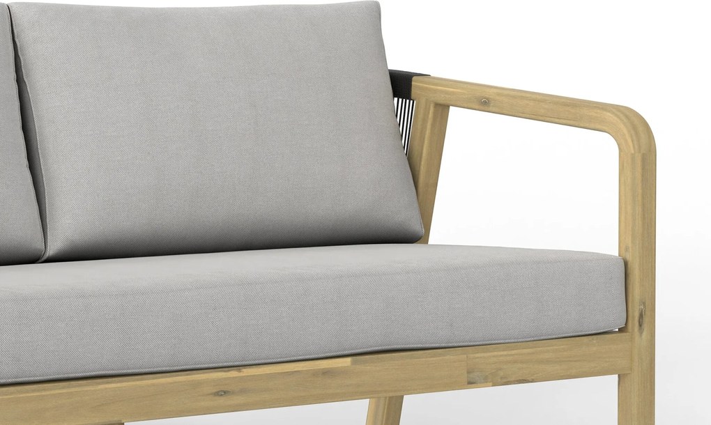 The Outsider Stoel-Bank Loungeset Palmetto | 4-zits | Rope & Acaciahout | The Outsider