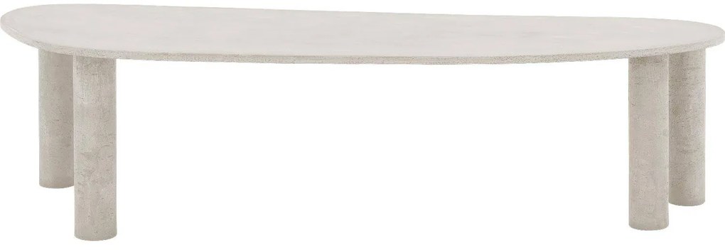 Goossens Eettafel Stone, Organisch 300 x 120 cm