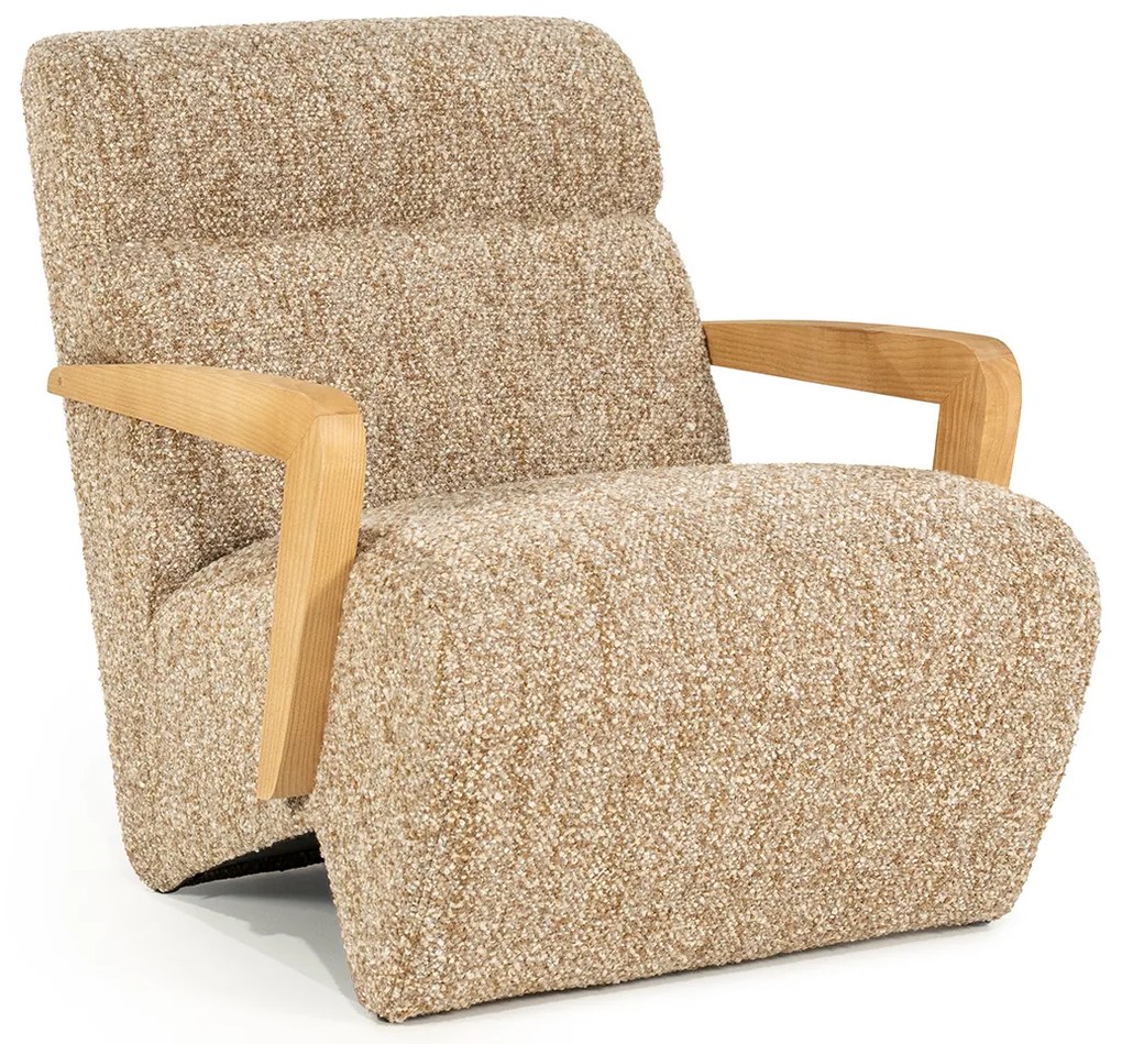 Eleonora Olek Comfortabel Fauteuil Taupe
