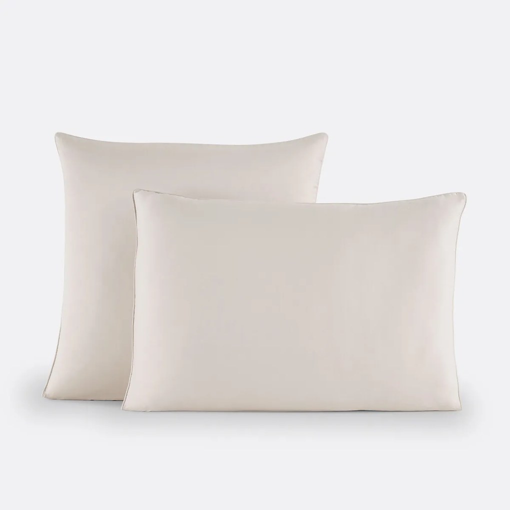 Kussensloop in katoensatijn, 153 draden, Opale