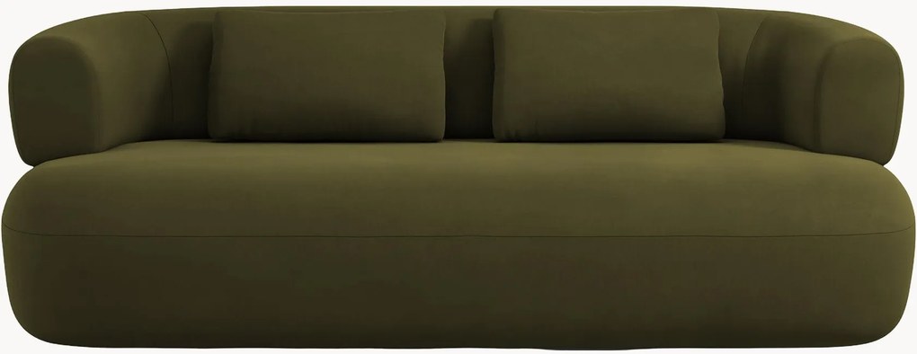 Fluwelen bank Jenny (2-zits), B 178 cm