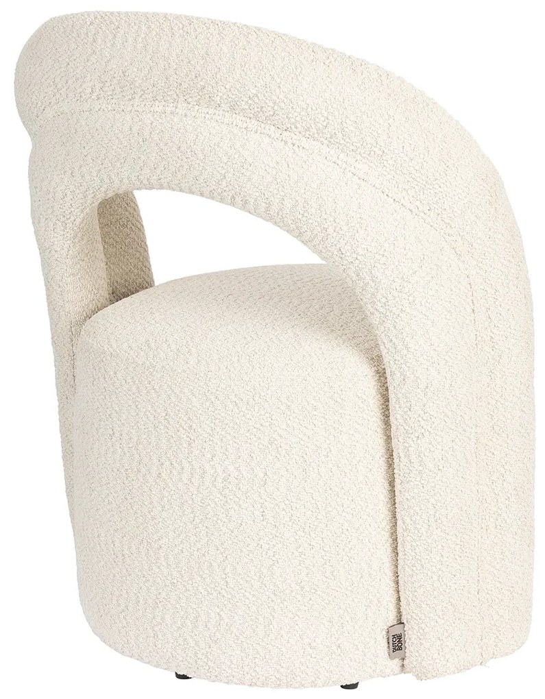 Dutchbone Seina Draaibare Fauteuil Beige