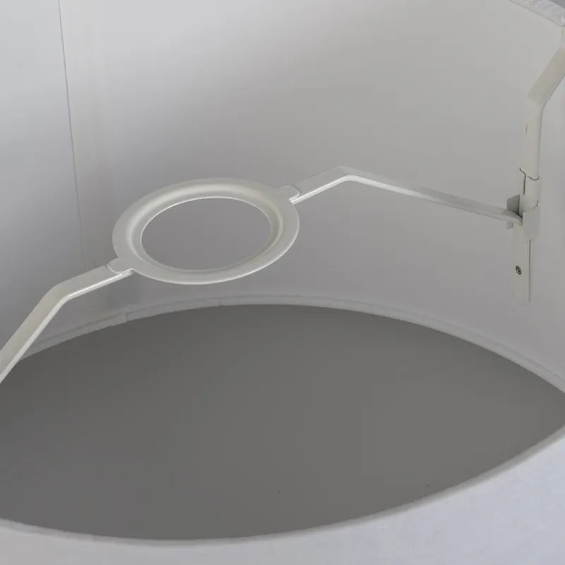 Linnen lampenkap zwart 35 cm