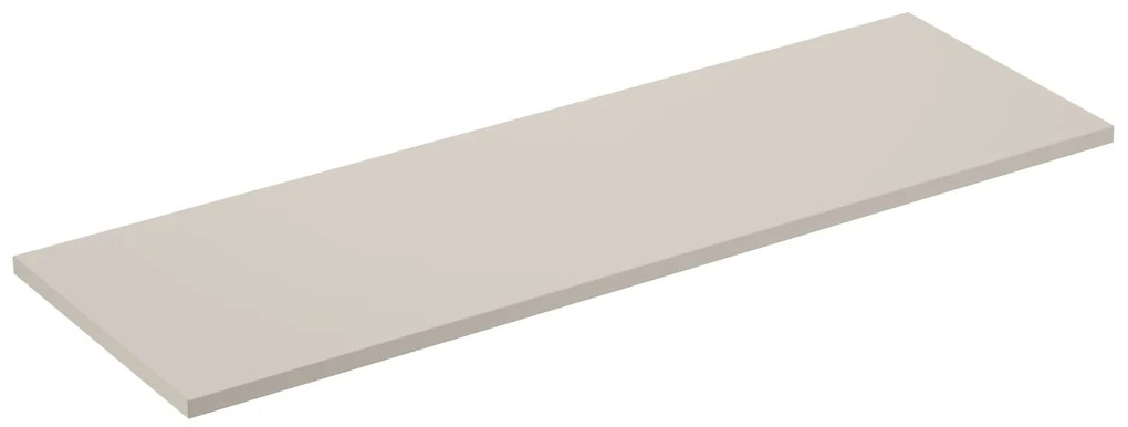 Comad Cashmere wastafel toppaneel 140cm taupe