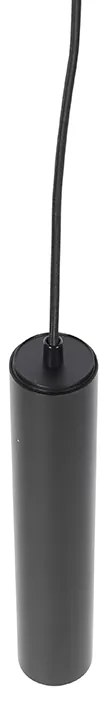 Design hanglamp zwart GU10 50mm - Tuba small