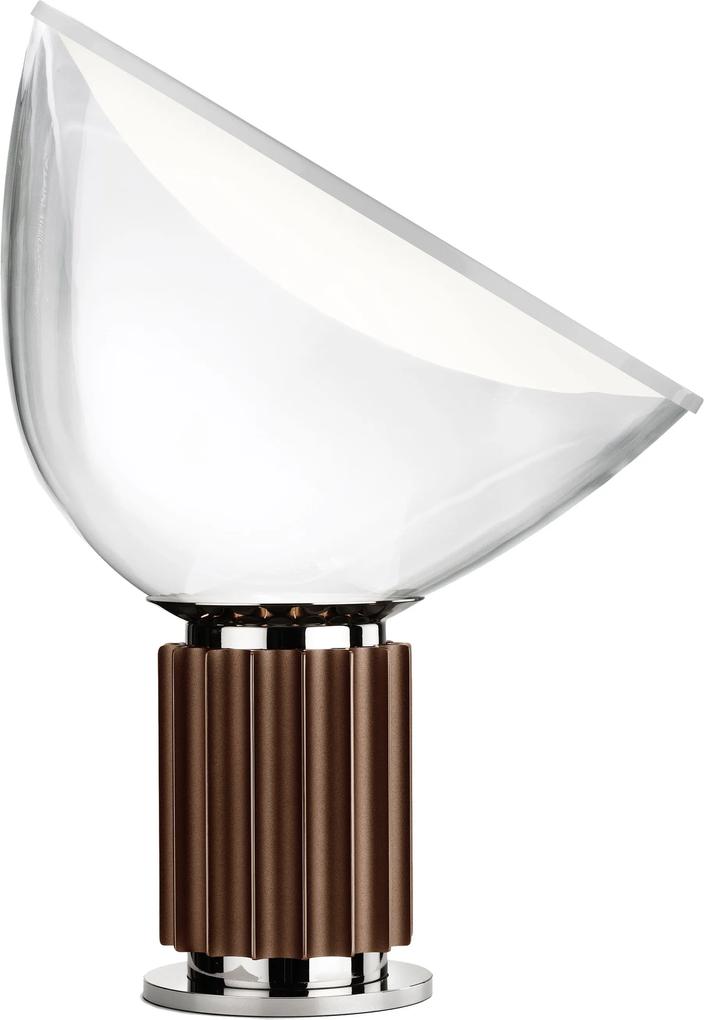 Flos Taccia tafellamp Glass LED brons
