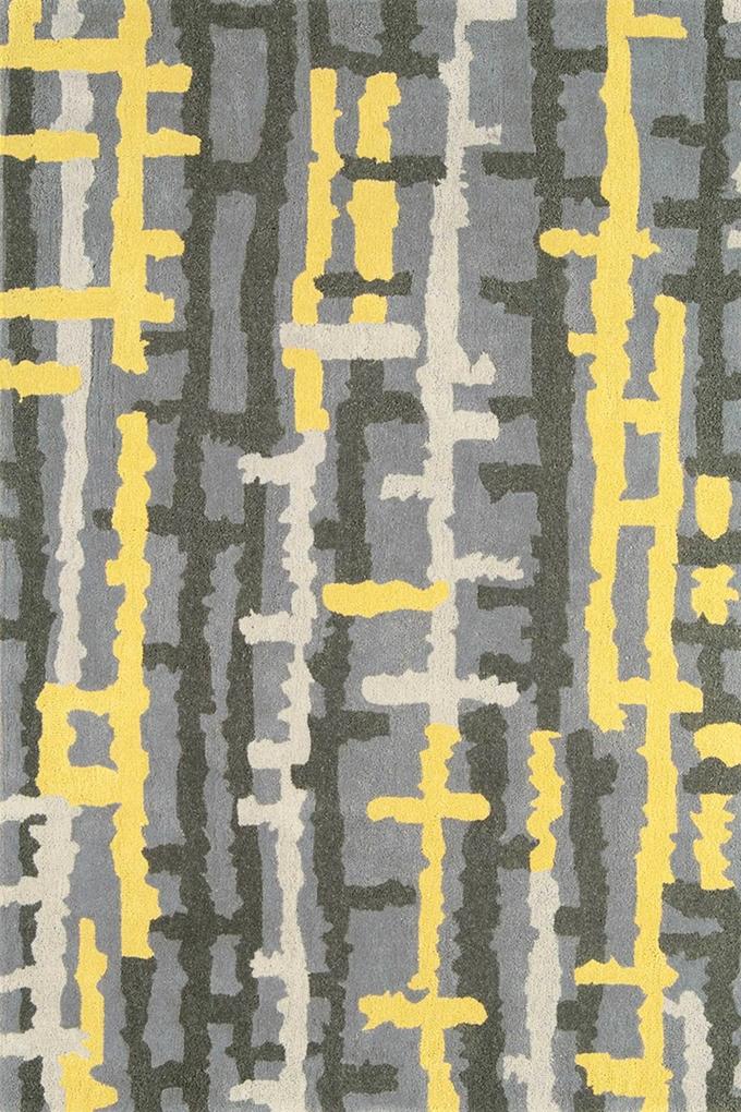 Home Collection - Matrix Ripley Yellow - 200 x 300 - Vloerkleed