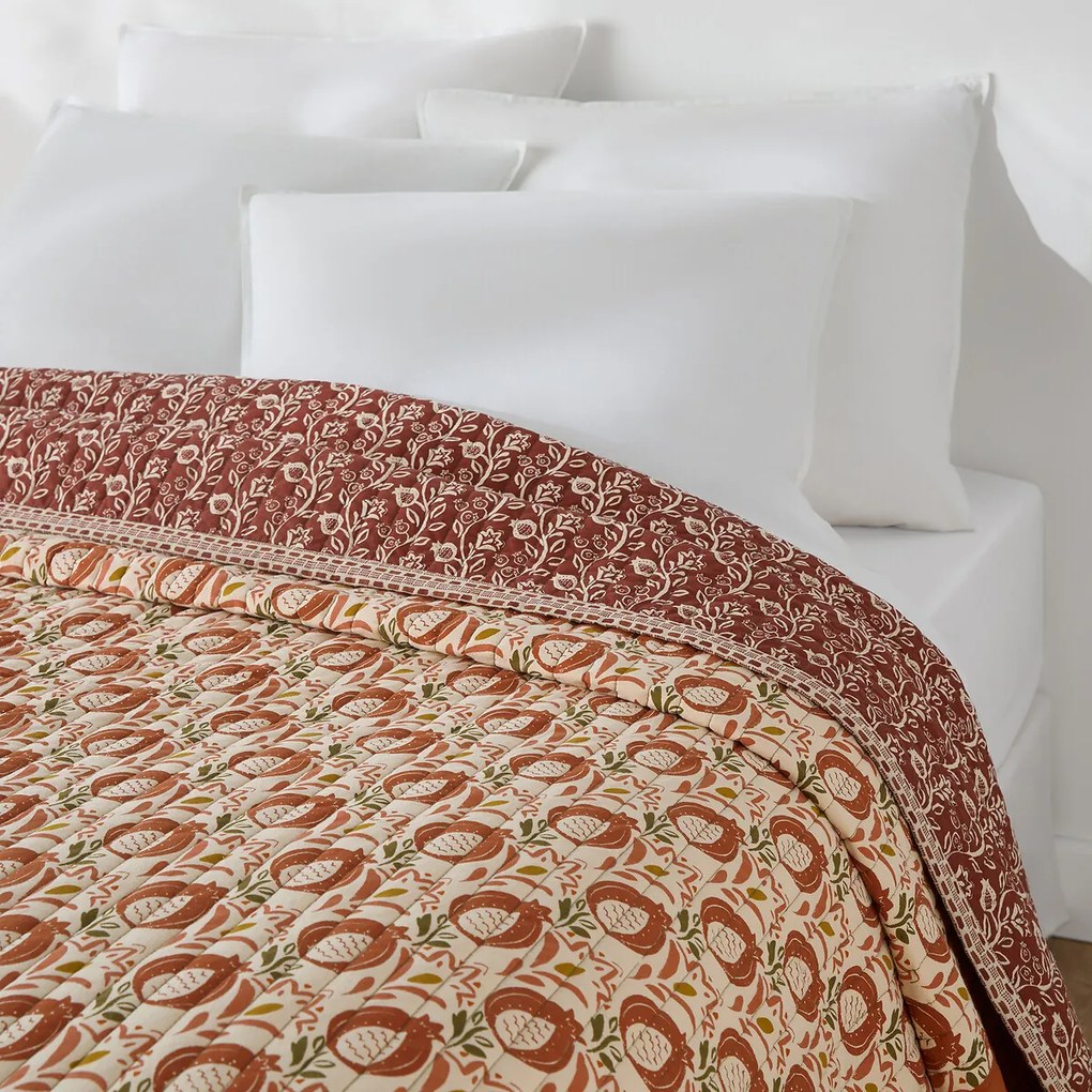 Kantha-sprei van gewassen katoen Aldea