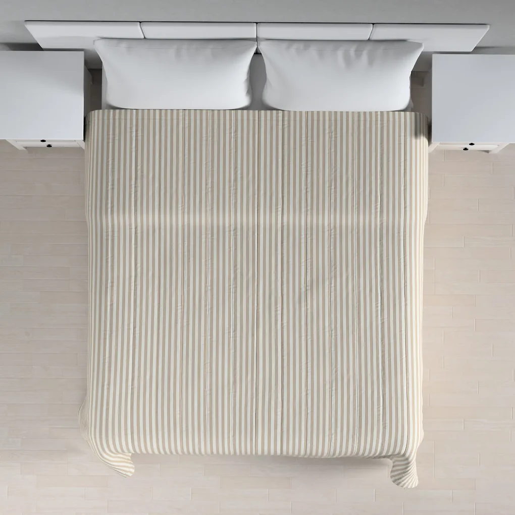 Dekoria Sprei, lichtbruin-ecru