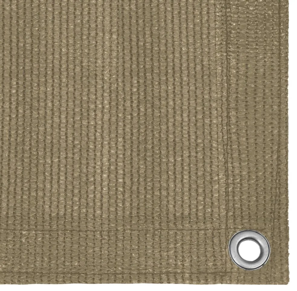 vidaXL Tenttapijt 300x600 cm taupe