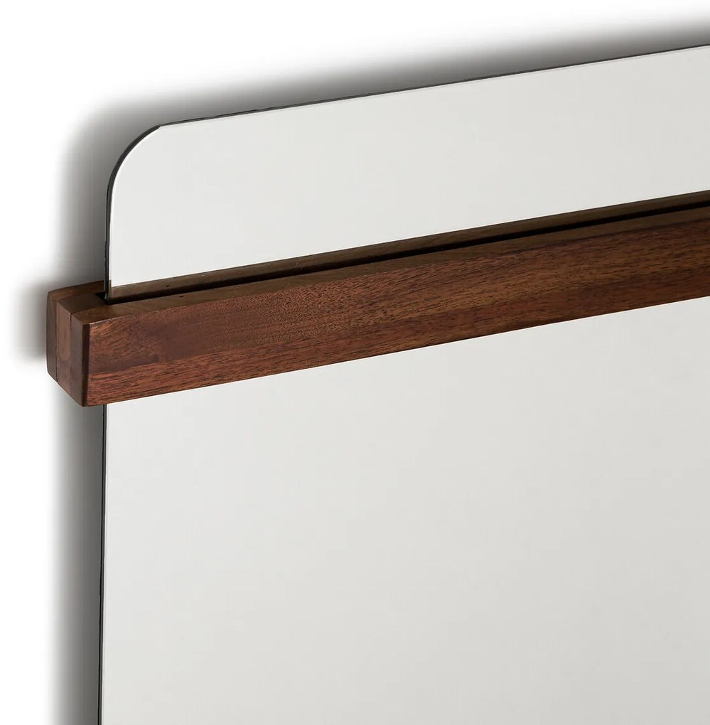 Spiegel notenhout 120 x 64 cm Nemma