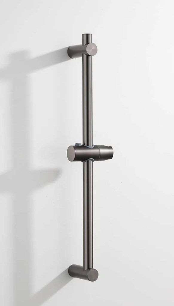 Saniclear Evolution inbouw regendouche met glijstang en 2 standen handdouche verouderd ijzer - gunmetal