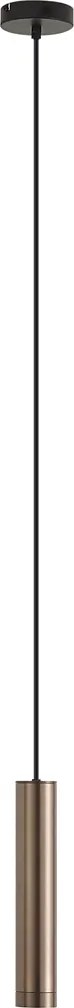 Design hanglamp donker brons GU10 50mm IP44 - Tuba