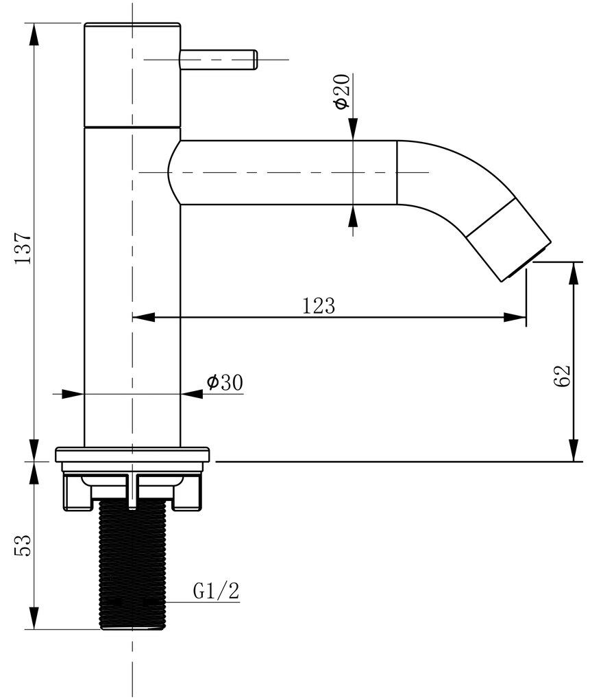 Differnz Ribble fonteinset natuursteen bombai black met gebogen kraan mat zwart