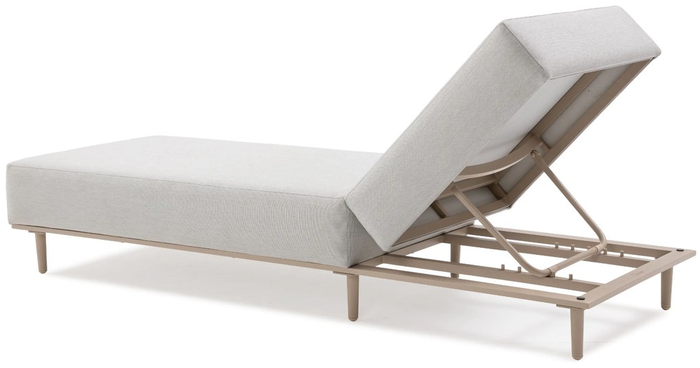 De Laan Projects Laan Soleil Lounger XXL Textiel Grijs