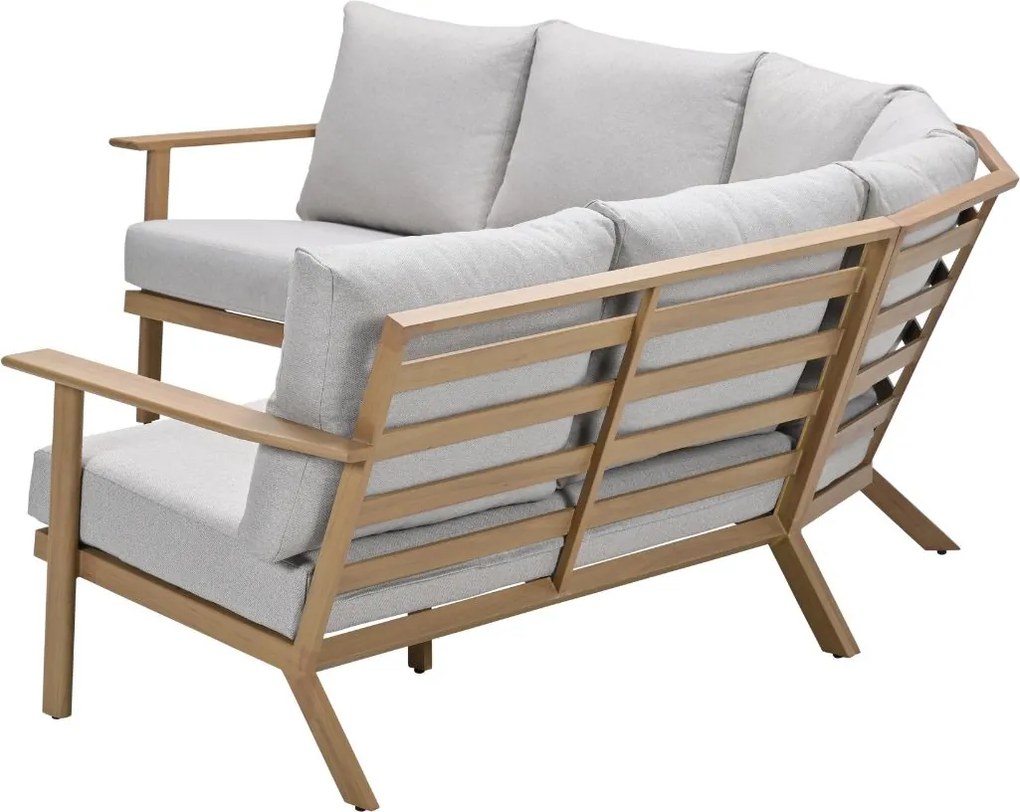 Garden Impressions Ariane loungeset 3-delig - light teak look