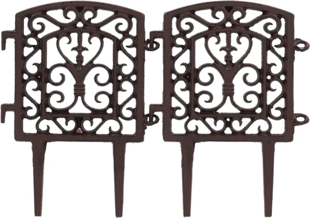 Esschert Design Gietijzeren perkhek koppelbaar