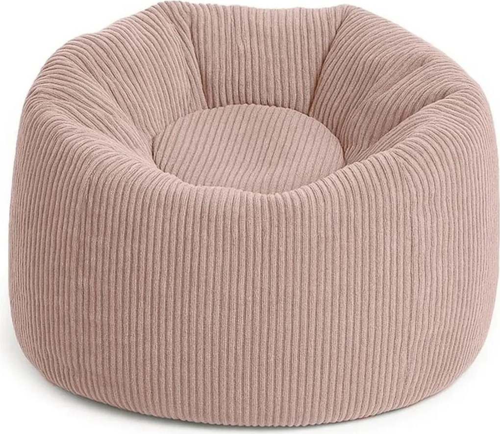 Floreo Ronde Kinderzitzak Aesthetic Rib - Lichtroze