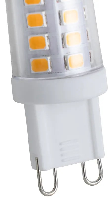 Set van 5 G9 dimbare LED lampen 3W 250 lm 3000K