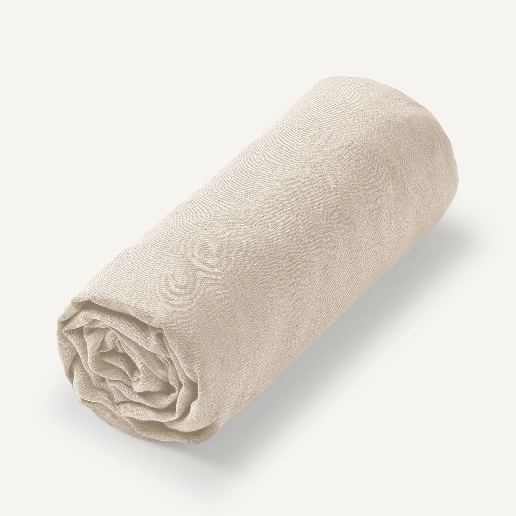 Hoeklaken in gewassen linnen, voor kinderen, Elina